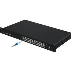 Ubiquiti Networks 24-Port GbE 24V High Power PoE 250W 2x SFP Switch