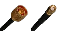 MaxLink Pigtail 0,3m RF240 RSMA male - N male