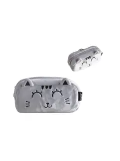 Pernica iTotal plišana Cat siva XL2861