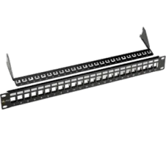 Solarix Patch Panel 19" 1U 24P for Jack Cat6
