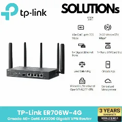 TP-LinkOmada AX3000 Gigabit VPN Router