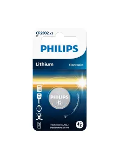 Philips baterija CR2032, 3V, 1 komad