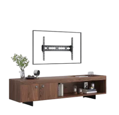 Manhattan TV nosač zidni 37"-70" do 45kg, crni