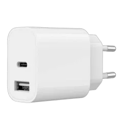 Gembird 2-port universal USB charger (A C), 2.4 A, white