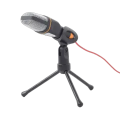 Gembird Desktop microphone with a tripod, black