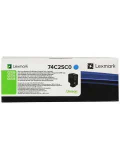 Toner Lexmark 74C2SC0 cyan 7k