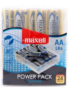 Maxell alkalne baterije LR-6/AA, 24 komada, box