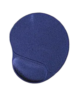 Gembird Gel mouse pad with wrist support, blue