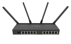 MikroTik (RB4011iGS 5HacQ2HnD-IN) 10GbE 1x 10Gb SFP 4x4 Mimo 802.11AC Wireless Router
