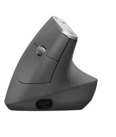 Logitech MX Vertical Ergonomic Wireless Mouse, Graphite