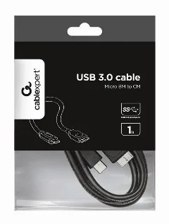 Gembird USB 3.0 BM to Type-C cable (Micro BM CM), 1m