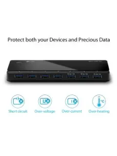 TP-Link UH700, 7-ports USB 3.0 hub
