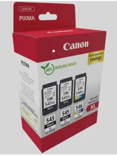 Canon multipack PG-545XL x 2 + CL-546XL
