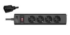 APC Power Strip IEC C14 TO 4 Outlet Schuko (CEE 7 3)