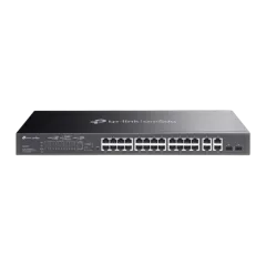 TP-Link Omada 24-Port 10 100Mbps 4-Port Gigabit Smart Switch with 24-Port PoE SL2428P