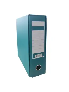 Registrator Euro A4 80mm široki tirkizni