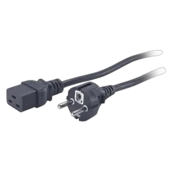 APC Power Cord, C19 to CEE 7 Schuko, 2.5m
