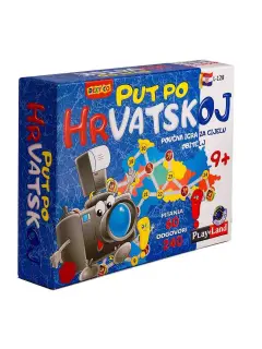 Društvena edukativna igra Playland put po Hrvatskoj L-128 HR