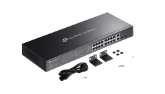 TP-Link Omada 20-Port Gigabit Easy Managed Switch with 16-Port PoE