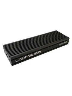 LC-Power kućište m.2 NvME/SATA, 2280, USB tip C