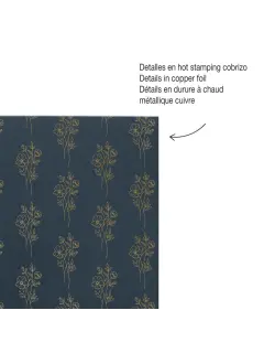 Kolegij blok Miquelrius A5 70g 100L spiralni crte bloom british MR4048