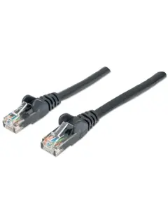 Intellinet Cat6, CCA, U/UTP, PVC, RJ45, 3 m, crni