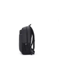 Ruksak za prijenosno računalo Urban Pro crni PU 15,6" 22L 32x16x47cm; s USB priključkom za punjenje AC-B00218