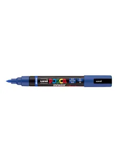 Marker Uni pc-5br brush Posca plavi