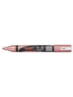 Marker Uni pwe-5m chalk_kreda metallic crveni