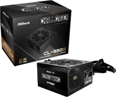 ASRock PSU Challenger CL-550B, 550W, 80 Bronze