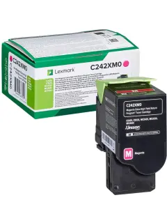 Toner Lexmark C242XM0 magenta 3.5k
