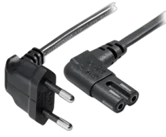 Transmedia Power Cable, angled, 5m