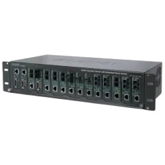 Planet 15-Slot Media Converter Chassis (DC Power)