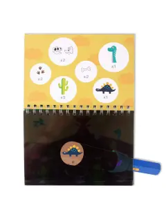 Set Apli slikovnica + svjetiljka dinosauri +3 19204