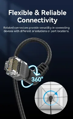 Vention Cat.6A SFTP Patch Cable 0.5M Gray