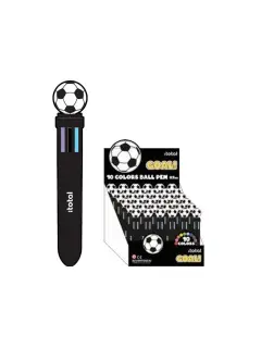 Kemijska olovka iTotal Nogomet SPORT 10 boja 36/1 XL2370P