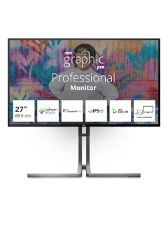 AOC U27U3CV, 27", 4K, HDMI, DP, USB-C, RJ45, Calma
