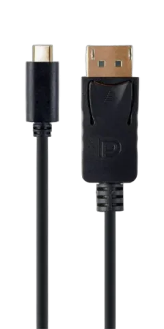 Gembird USB-C to DisplayPort-male adapter, 4K 60 Hz, 2 m, black