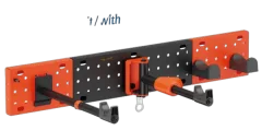 Transmedia Bike wall mount vertical horizontal, Tire width up to 45 mm, load up to 30 kg