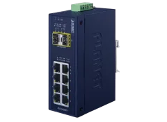Planet Industrial 8 Gigabit Ports 4 SFP Managed Switch