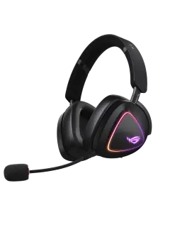 ASUS ROG Delta II, gaming slušalice, BT, crna