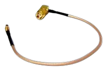 MaxLink pigtail 25cm RG316 MMCX - RSMA male 90 degree angle