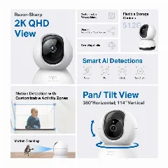 TP-Link Tapo C220 Pan Tilt Home Security Wi-Fi Camera
