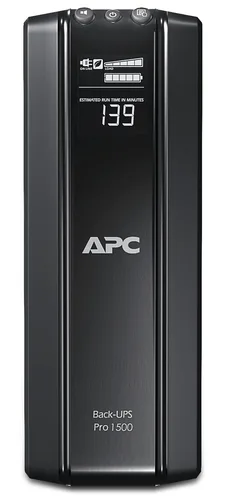 APC Back-UPS Pro 1500VA, 10x IEC C13, AVR LCD Interface
