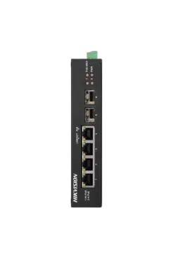 HikVision 4-Port GbE RJ45 PoE (60W) 2 x 1G SFP Unmanaged Harsh POE Switch