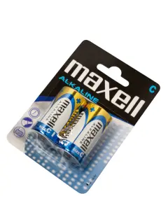Maxell alkalne baterije LR-14/C, 2 komada
