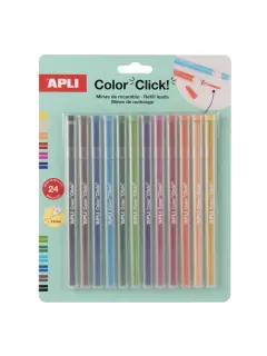 Refil za olovke u boji Apli Color Click 24/1 blister 20548