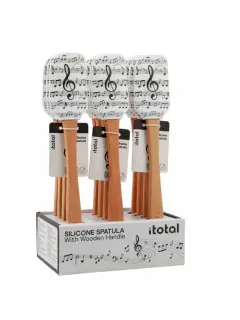 Kuhinjska lopatica iTotal silikonska Music 12/1 XL2774