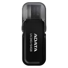 ADATA 64 GB UV240 USB Flash Drive Type-A 2.0 Black