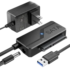 Transmedia SATA HDD adapter SATA 17-5 pin plug to USB 2.0